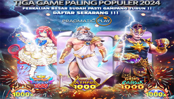 TIGA GAME PALING POPULER DAFTAR SEKARANG